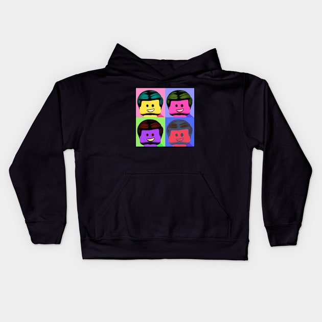 Lego Monroe Kids Hoodie by j2artist